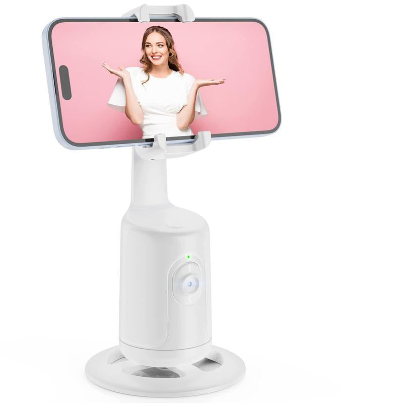 360° Rotatable Auto Face Tracking Gimbal Stabilizer Tripod, Handheld Video Recording Tool for Summer, Anti-Shaking Phone Stabilizer, Vlogging Equipment for Phone